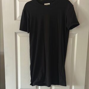 Madewell Black Tshirt dress